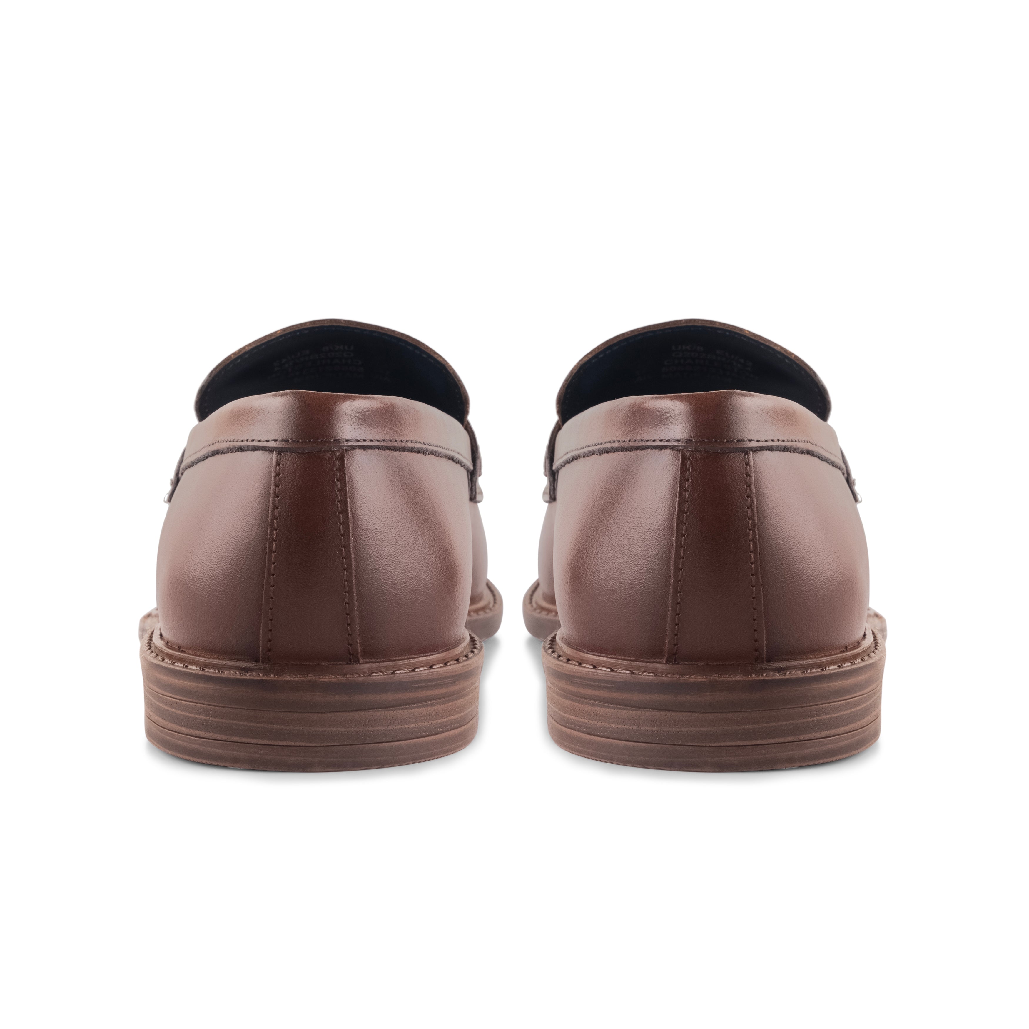 Charleston Brown Leather Tassel Loafer (3)