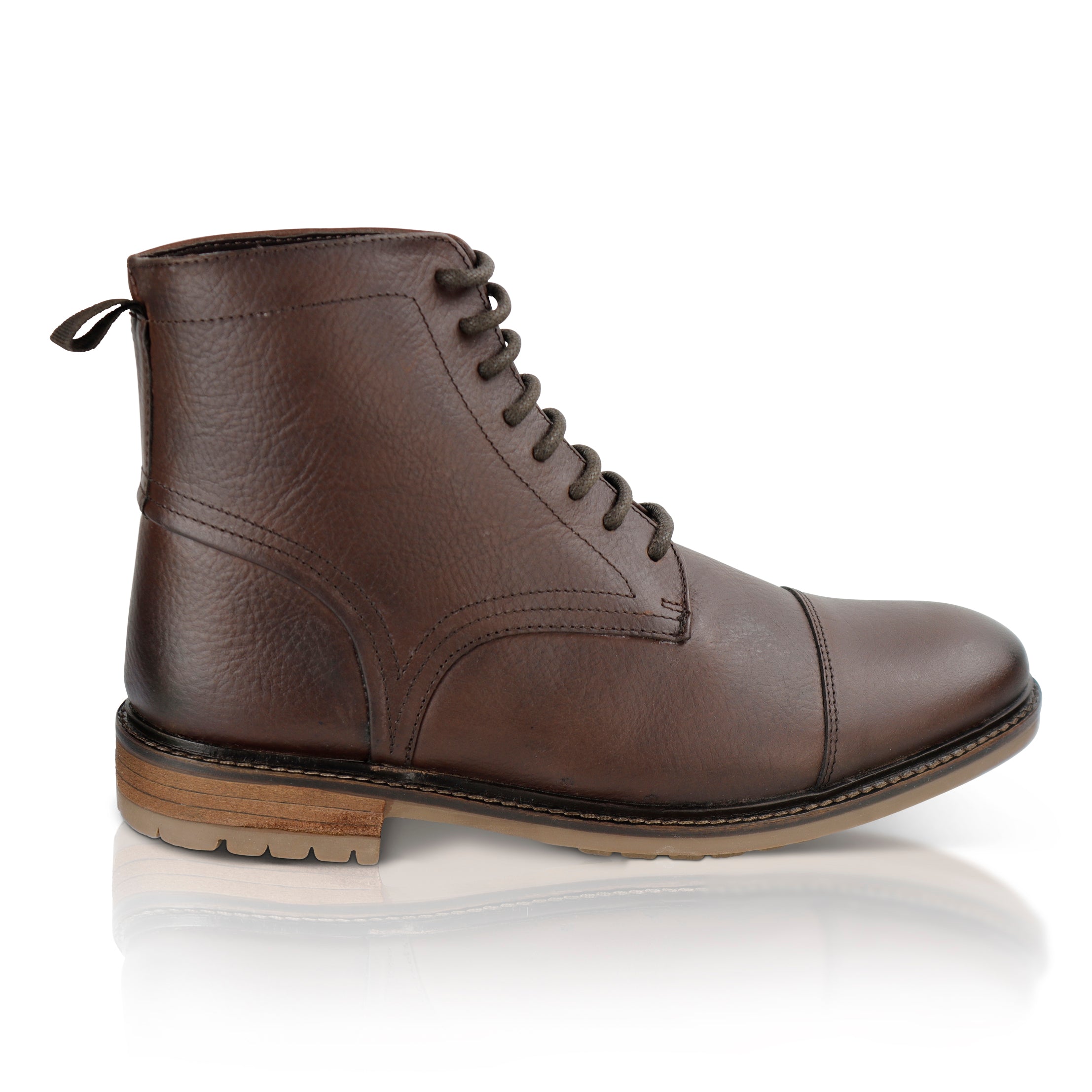 Tintern Leather Lace up Boot - Brown