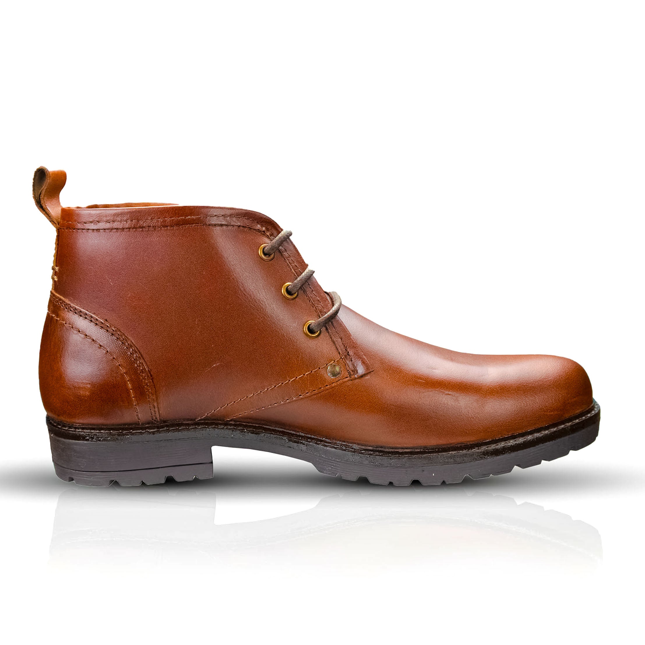 Camden Leather Chukka Boot - Brown