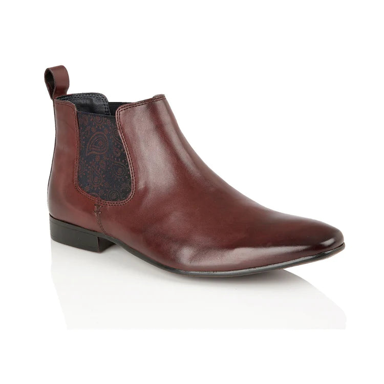 Carnaby Leather Chelsea Boot - Oxblood