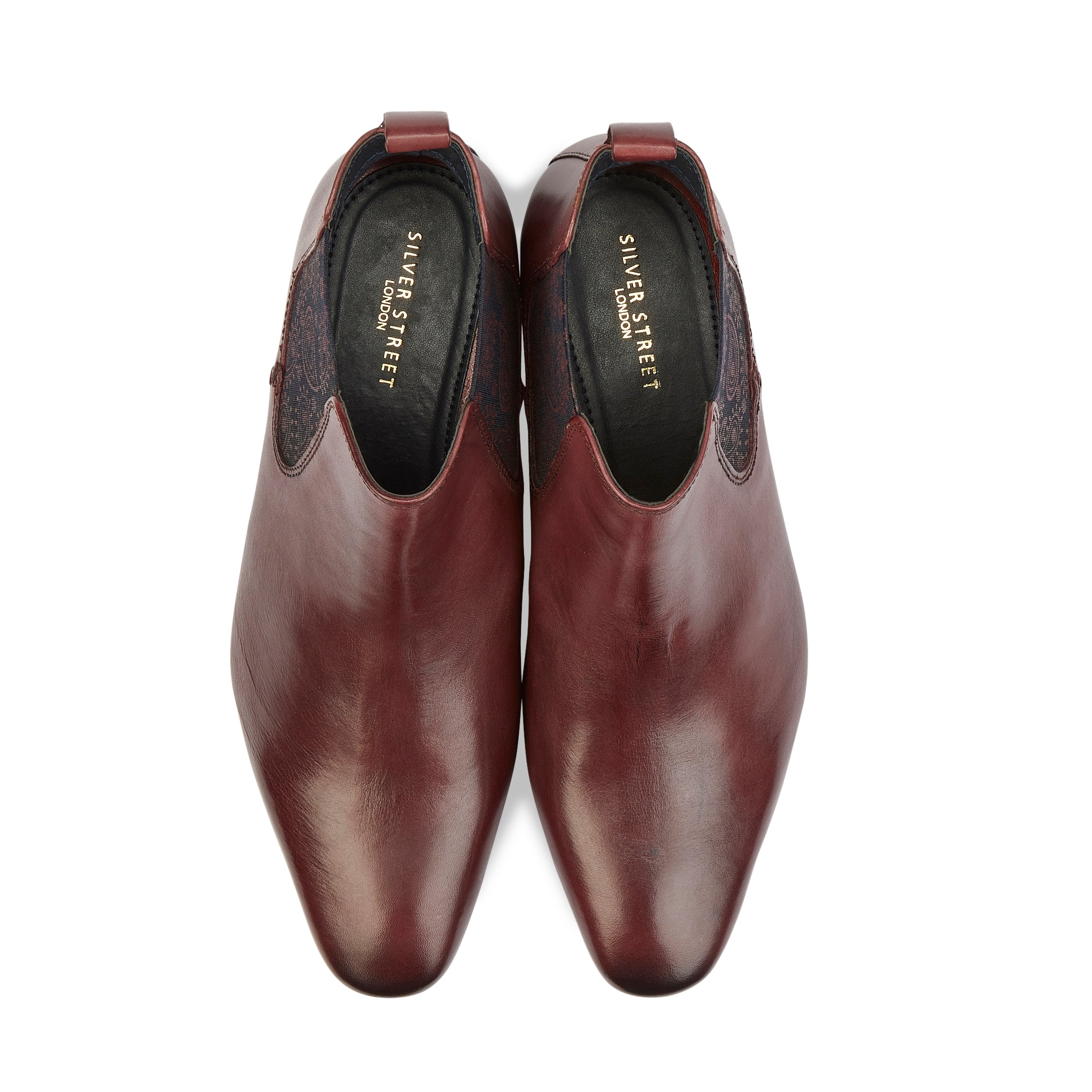 Carnaby Leather Chelsea Boot - Oxblood