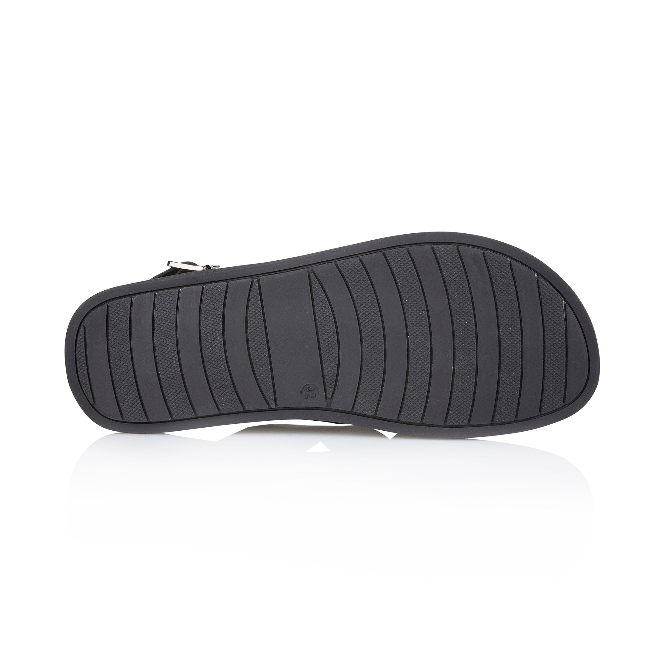 Croydon Leather Sandal - Black