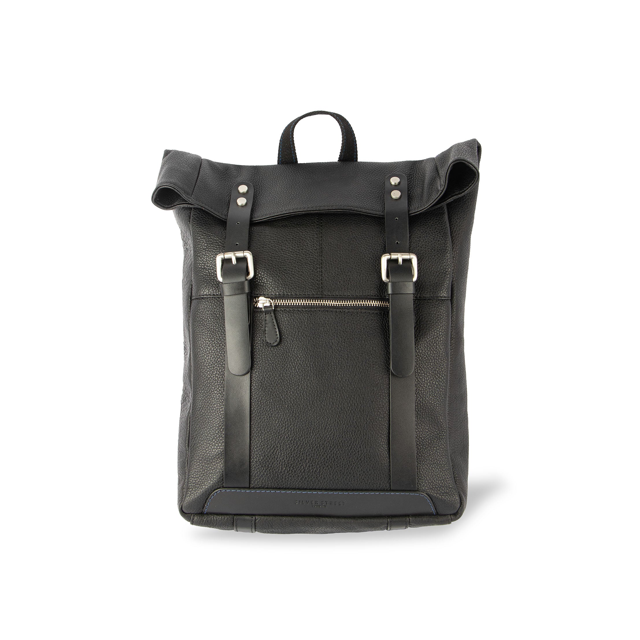 Claude Leather Backpack - Black