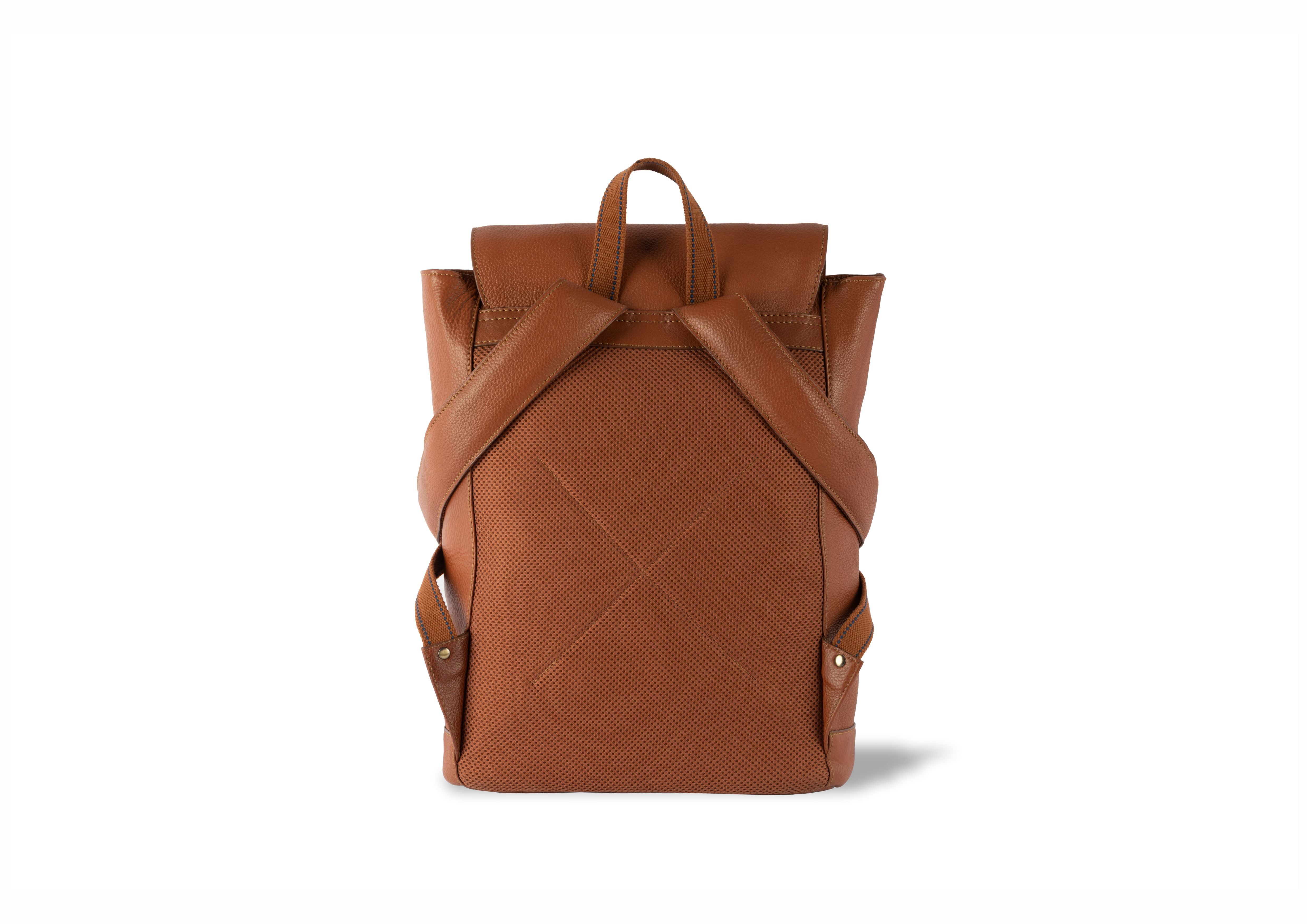 Foster Leather Backpack - Tan