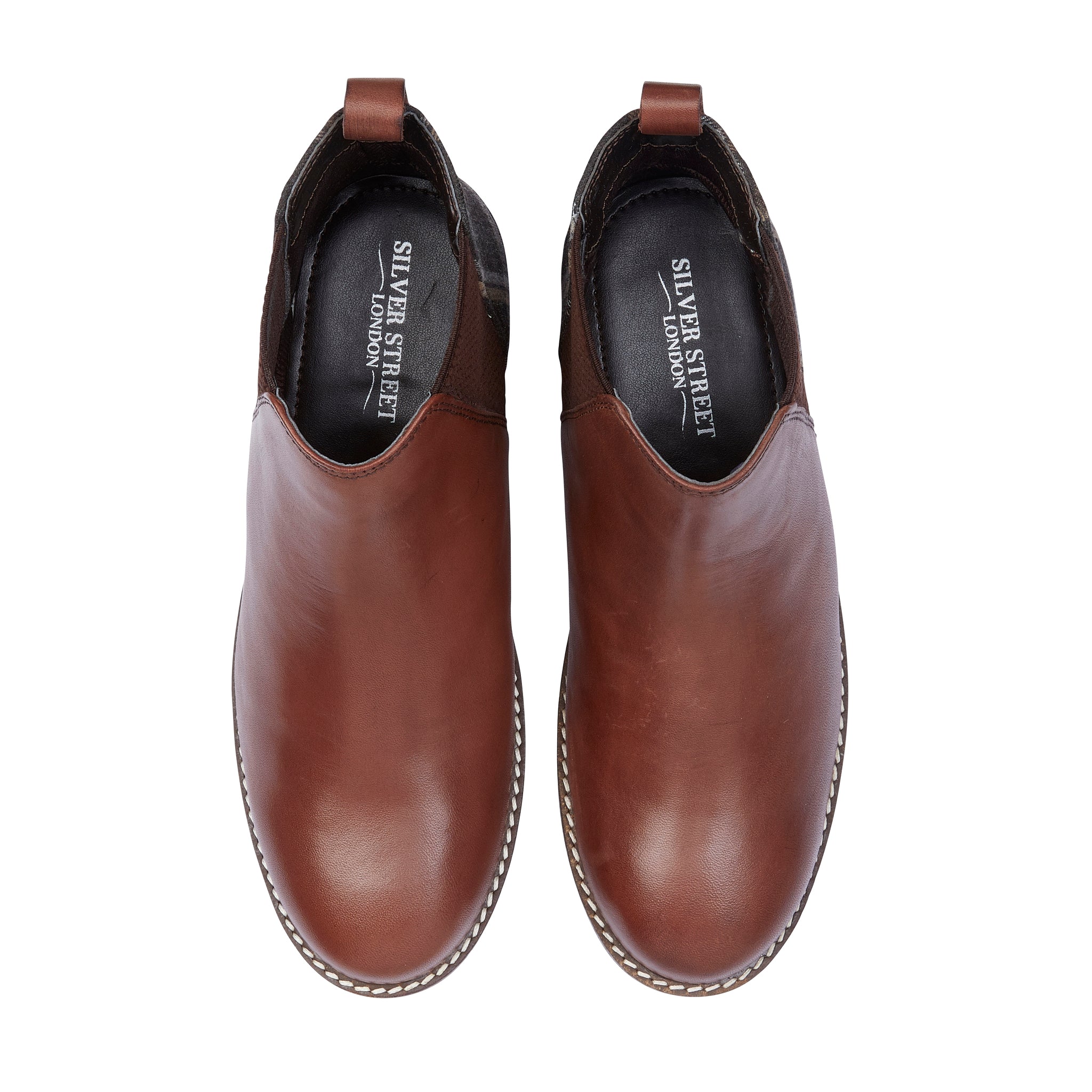 Juliet Leather Chelsea Boot - Brown