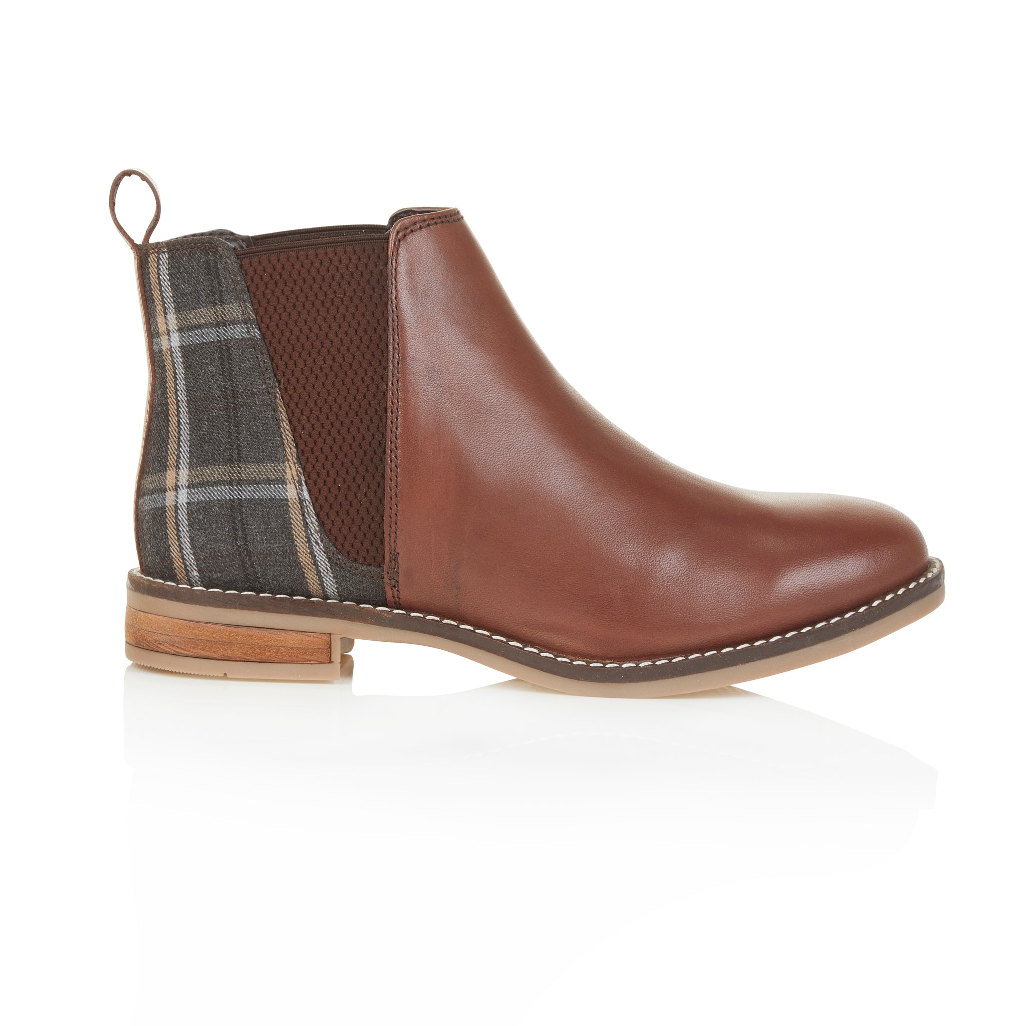 Juliet Leather Chelsea Boot - Brown