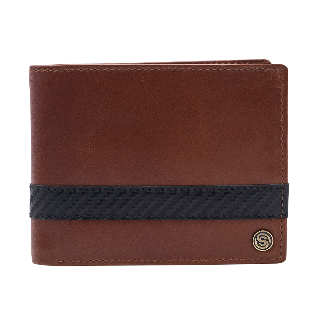 Breswell Leather Bifold Wallet - Brown