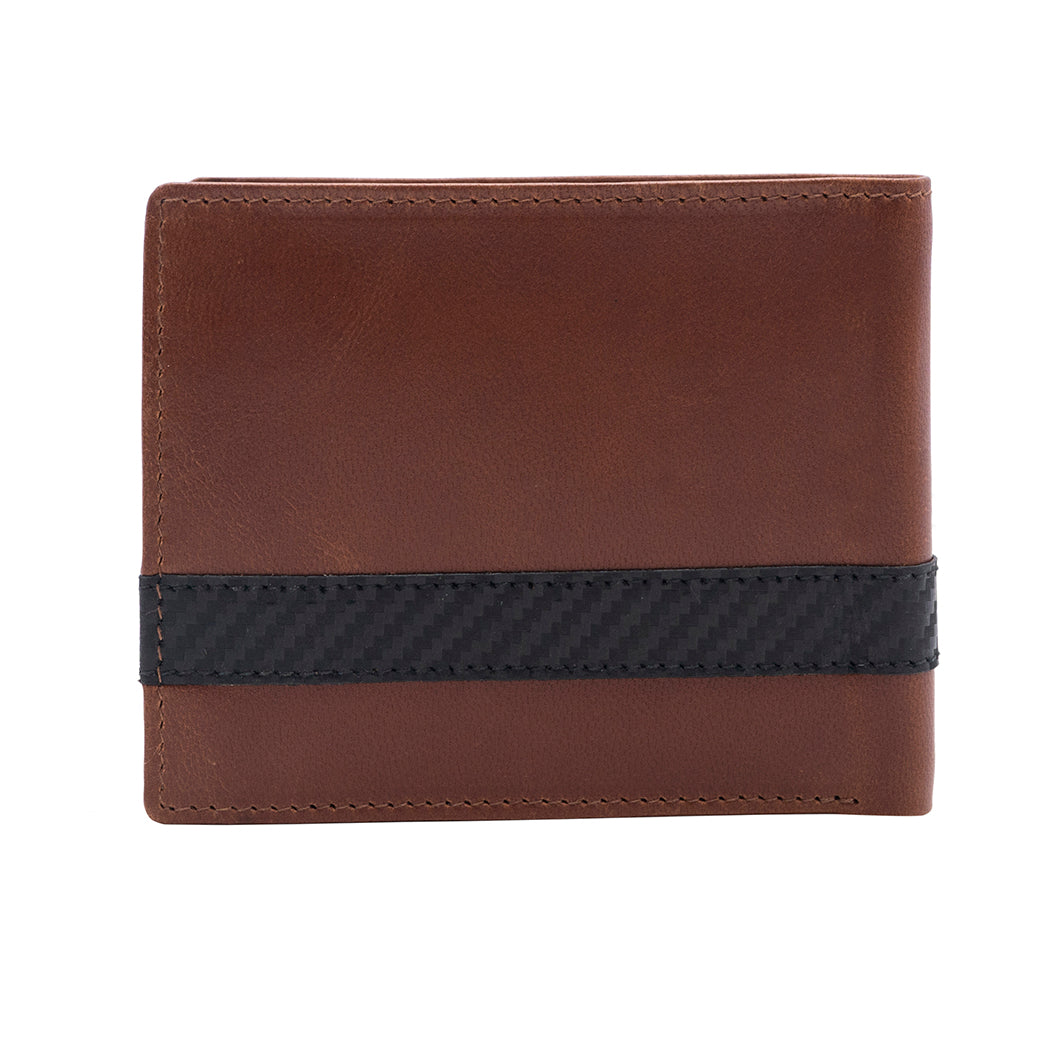 Breswell Leather Bifold Wallet - Brown