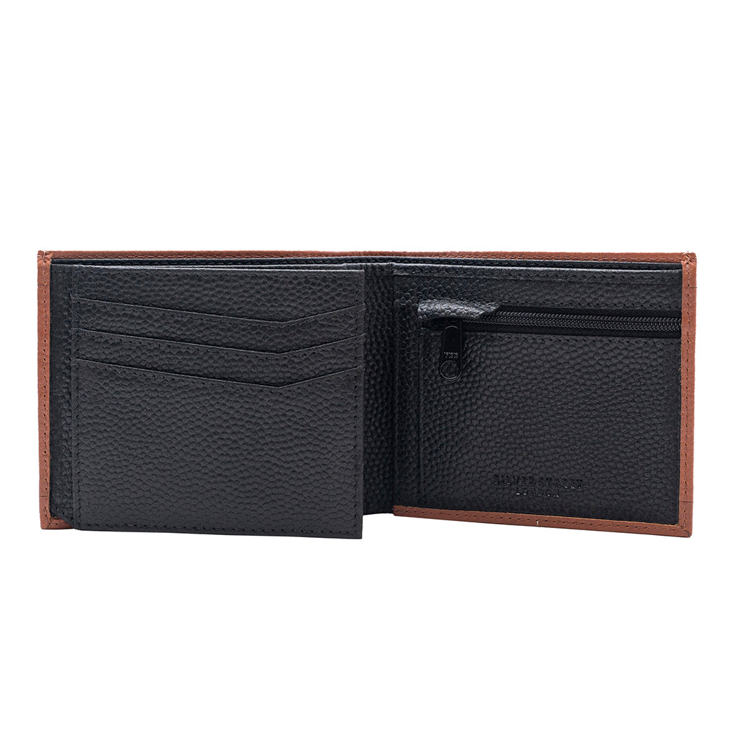 Welton Leather Bifold Wallet - Tan