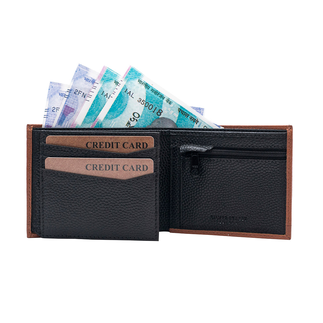 Welton Leather Bifold Wallet - Tan