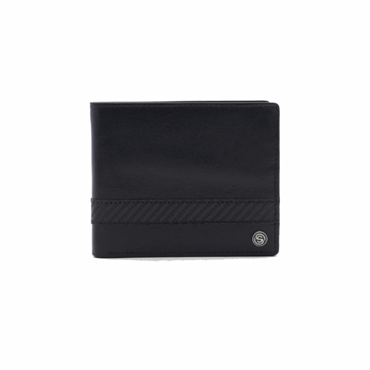 San Fran Leather Wallet & Cardholder Giftset - Black