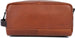 Santiago Leather Washbag  - Tan