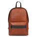 Sergio Leather Backpack - Tan