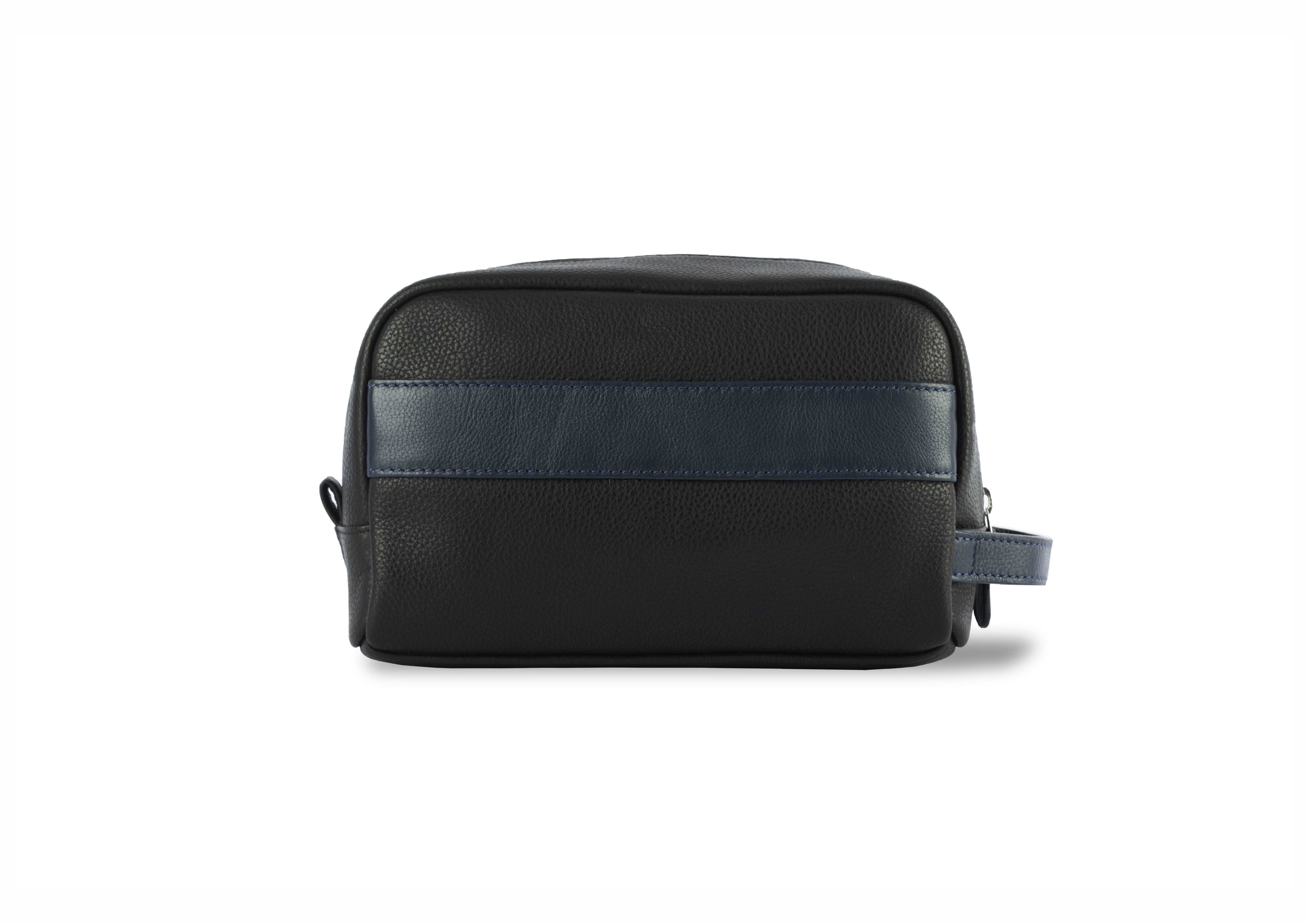 Mens Leather Washbags I Walter Leather Washbag – Silver Street London