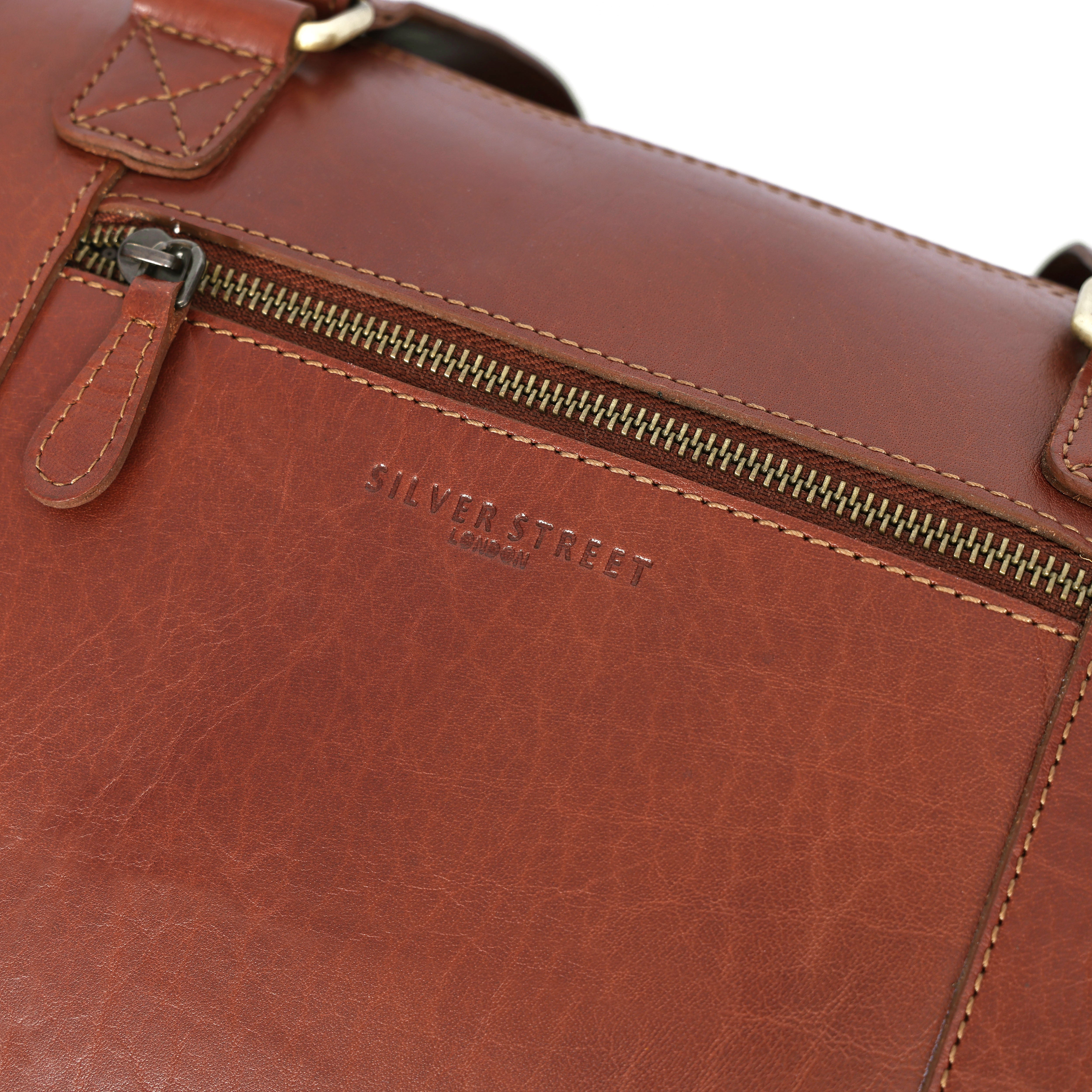 Walter Leather Holdall - Tan