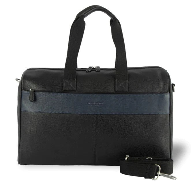 Walter Leather Holdall - Black